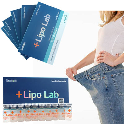 محلول لیپولیز لاغری بدن شفاف 0.15cc - 0.2cc تزریق دائمی حل کننده چربی