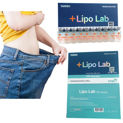 محلول لیپولیز لاغری بدن شفاف 0.15cc - 0.2cc تزریق دائمی حل کننده چربی