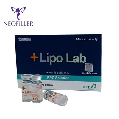 حل کننده چربی لیپولیتیک PPC Lipo Slim Injections برای دمای اتاق چانه