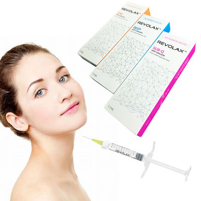 1.1 میلی لیتر 24 میلی گرم / میلی لیتر Revolax Dermal Filler Fine Anti Age Hyaluronic Acid تزریقی