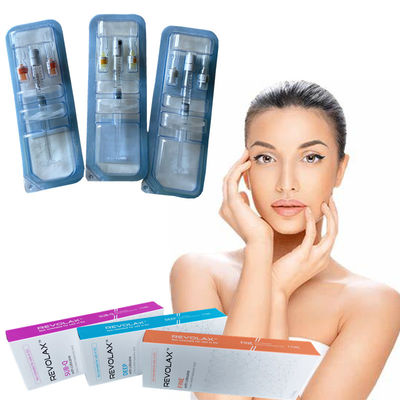 1.1 میلی لیتر 24 میلی گرم / میلی لیتر Revolax Dermal Filler Fine Anti Age Hyaluronic Acid تزریقی
