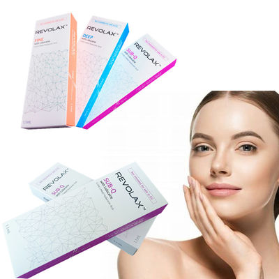 1.1 میلی لیتر 24 میلی گرم / میلی لیتر Revolax Dermal Filler Fine Anti Age Hyaluronic Acid تزریقی