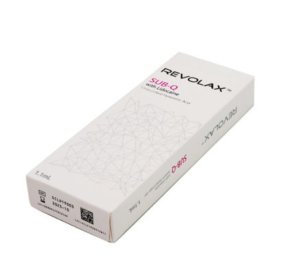 چروک های عمیق گردن Revolax Hyaluronic Acid کره ای پرکننده پوست برای خطوط پیشانی