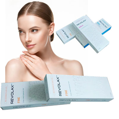 پرکننده های ظریف صورت هیالورونیک اسید Revolax 2 x 1ml برای صورت 9 تا 12 ماهه