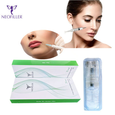 1 میلی لیتر 2 میلی لیتر پرکننده پوستی هیالورونیک اسید پرکننده های هیالورونیک اسید برای صورت