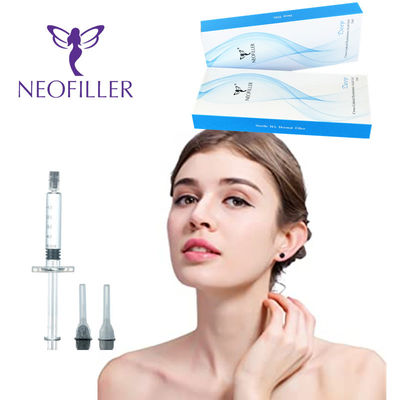 رفع چین و چروک پرکننده های پوستی مبتنی بر اسید هیالورونیک 1 میلی لیتر پرکننده لب هیالورونیک اسید