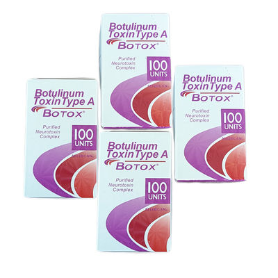 تزریق بوتاکس ضد چروک Allergan 100iu برای تزریق سم بوتولینوم صورت 2.5 میلی لیتر