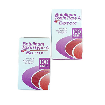 تزریق بوتاکس ضد چروک Allergan 100iu برای تزریق سم بوتولینوم صورت 2.5 میلی لیتر