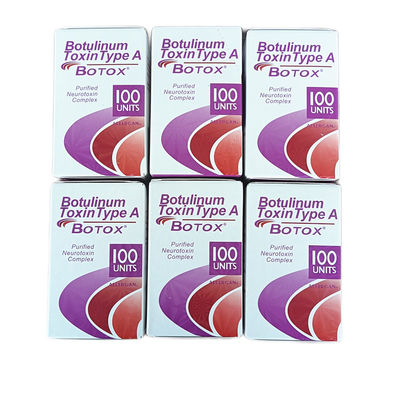 تزریق بوتاکس ضد چروک Allergan 100iu برای تزریق سم بوتولینوم صورت 2.5 میلی لیتر