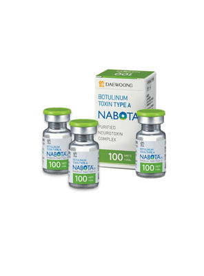 نوع A 100u Toxina Botulinica Nabota کره بوتاکس برای از بین بردن چین و چروک