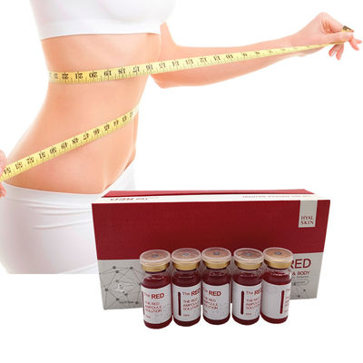 محلول لیپولیز قرمز تزریقات حل کننده چربی Kybella 10Ml/Vial