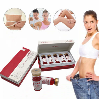 محلول لیپولیز قرمز تزریقات حل کننده چربی Kybella 10Ml/Vial