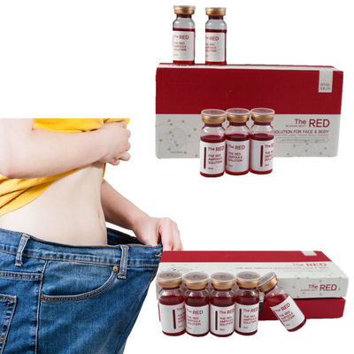 محلول لیپولیز قرمز تزریقات حل کننده چربی Kybella 10Ml/Vial