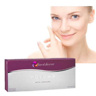 2 x 1 میلی لیتر پرکننده پوستی ضد پیری Juvederm Voluma HA Juvederm برای ناحیه چانه