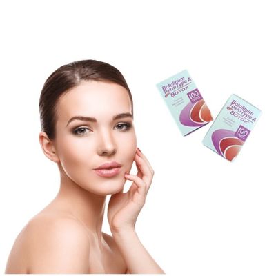 1بطری/جعبه FDA خطوط بوتاکس ضد چروک لب بینی 100U طولانی مدت