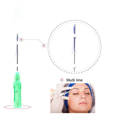 29 گرم 30 گرم 25 میلی متر قالب گیری PDO با نخ لیفت صورت بدن با نخ کلاژن