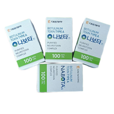 بوتاکس صورت تزریق چروک 100iu NABOTA برای از بین بردن خطوط اخم
