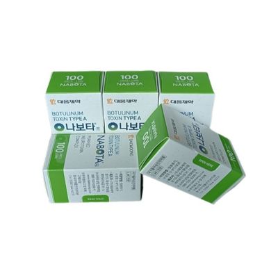 بوتولینوم NABOTA تزریقی ضد چروک 100 واحد نابوتا بوتاکس مورد تایید FDA