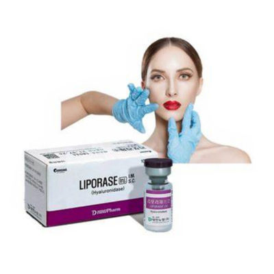 حل کننده پرکننده هیالورونیداز صورت پودر لیوفیلیزه تزریقی لیپوراز سفید کره