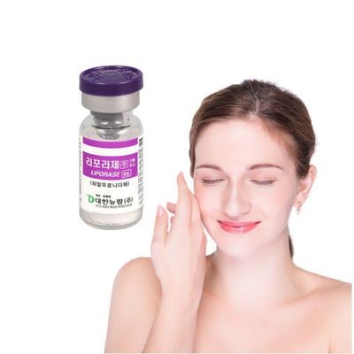 حل کننده پرکننده هیالورونیداز صورت پودر لیوفیلیزه تزریقی لیپوراز سفید کره