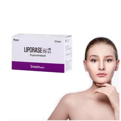 حل کننده پرکننده هیالورونیداز صورت پودر لیوفیلیزه تزریقی لیپوراز سفید کره