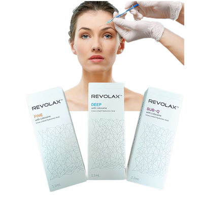 24mg/Ml Revolax Ha پرکننده پوستی برای بزرگ کردن چانه لب گونه