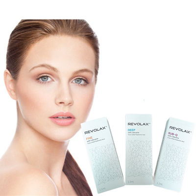 تزریق پرکننده پوستی ساب کیو HA Revolax برای تعیین خط فک