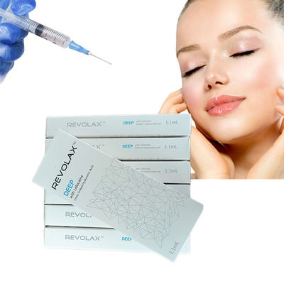 تزریق پرکننده پوستی ساب کیو HA Revolax برای تعیین خط فک