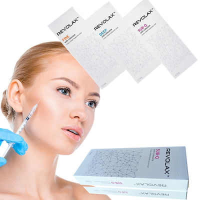 تزریق پرکننده پوستی ساب کیو HA Revolax برای تعیین خط فک