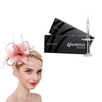 24 - 48 ساعت ریکاوری صورت پرکننده هیالورونیک اسید متقاطع کاهش چین و چروک