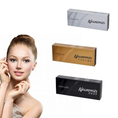 24 - 48 ساعت ریکاوری صورت پرکننده هیالورونیک اسید متقاطع کاهش چین و چروک