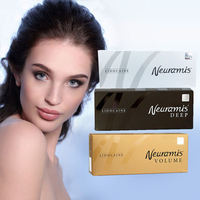 پرکننده پوستی کراس لینک شده Neuramis با قیمت متوسط ​​برای کاهش چین و چروک