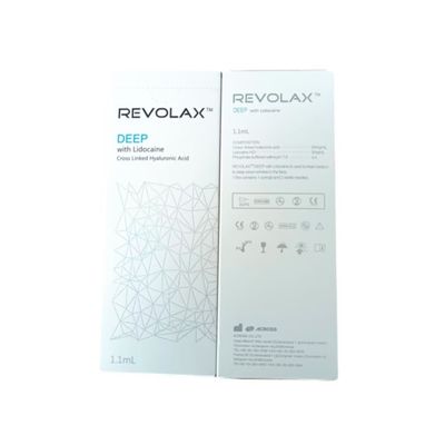 سرنگ پرکننده پوستی هیالورونیک اسید Revolax برای صورت 6 تا 12 ماه اثر