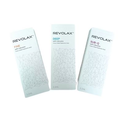 سرنگ پرکننده پوستی هیالورونیک اسید Revolax برای صورت 6 تا 12 ماه اثر