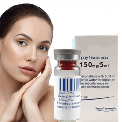 1500 میلی گرم مواد شیمیایی Plla  Dermal Filler Plla Powder Poly L Lactic Acid ISO