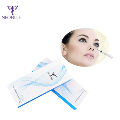 شیرینی های شفاف اسید هیالورونیک پرکننده پوستی تزریق هایپودرمیک 1ml*2