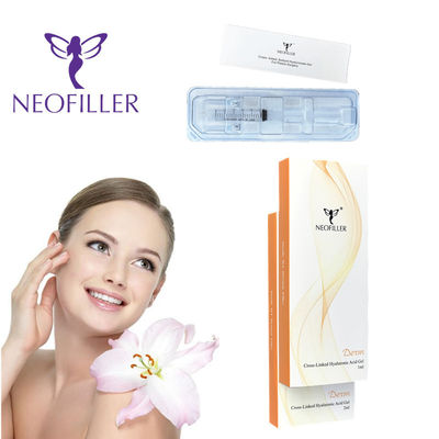 بسته بندی مناسب شیرینی استریل اسید هیالورونیک تزریق های پرکننده پوست 1ml*2 شیرینی