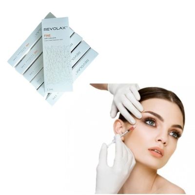 بسته بندی شیرینی اسید هیالورونیک Revolax Filler Dermal برای پر کردن لب صورت
