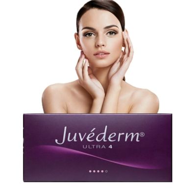 ژل هیالورونات تزریق شده Juvederm Filler Ultra 3 Ultra 4 حجم برای صورت