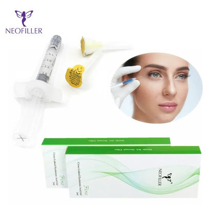 24mg/ml Hyaluronic Acid Filler برای عمق تزریق هیپودرمک برای غلظت بالا
