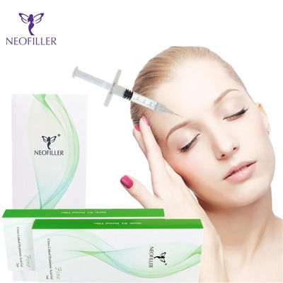 24mg/ml Hyaluronic Acid Filler برای عمق تزریق هیپودرمک برای غلظت بالا