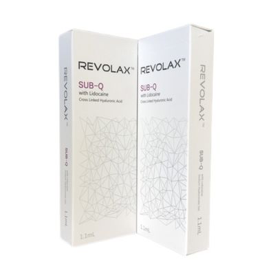Revolax Hyaluronic Acid Face Dermal Filler برای مدت طولانی 6 تا 12 ماه اثر دارد