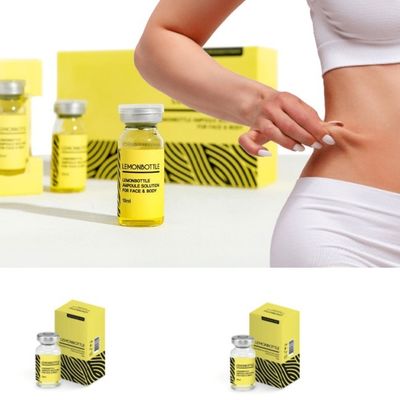 کره چربی راه حل بطری لیمو 10ml*5 چربی محلول فروش آنلاین