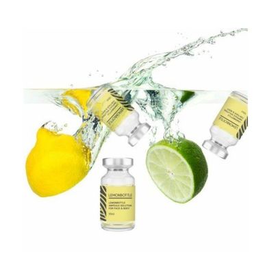محلول محلول چربی با غلظت بالا برای صورت و بدن 10 میلی لیتر × 5 بطری لیمو بسته بندی غیر قابل استفاده