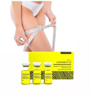 محلول محلول چربی با غلظت بالا برای صورت و بدن 10 میلی لیتر × 5 بطری لیمو بسته بندی غیر قابل استفاده