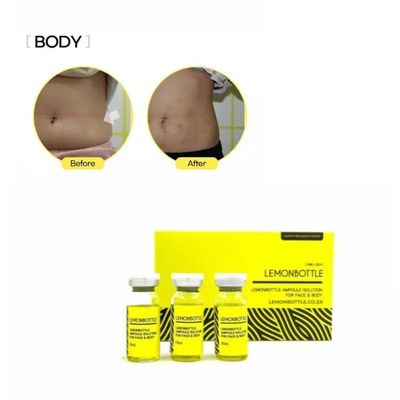 فروش بطری لیمو حلال چربی 5X10ml جعبه کاهش وزن راه حل آنلاین