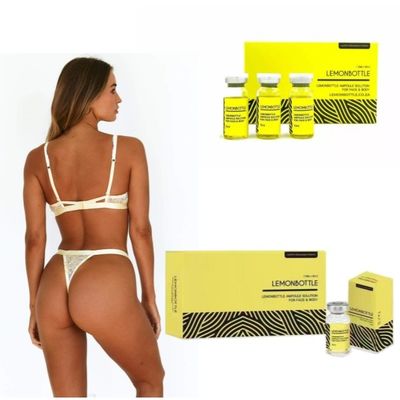 فروش بطری لیمو حلال چربی 5X10ml جعبه کاهش وزن راه حل آنلاین