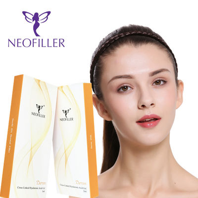 24mg/ml Cross Linked Transparent Hyaluronic Acid Dermal Filler برای تزریق در صورت