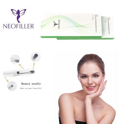 Neofiller Hypodermic Filler شفاف پوست طول عمر 9-12 ماه ذخیره در دمای اتاق