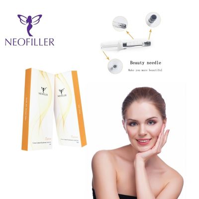 Neofiller Hypodermic Filler شفاف پوست طول عمر 9-12 ماه ذخیره در دمای اتاق